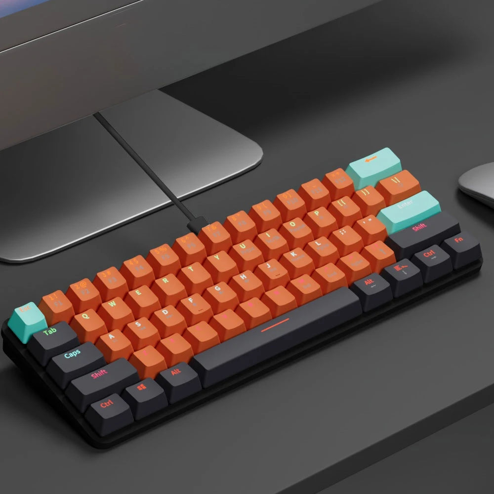USB Mini Mechanical Gaming Keyboard