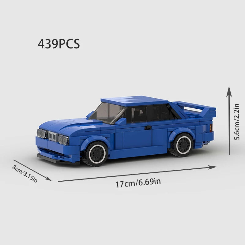 Realistic Building Blocks Cars