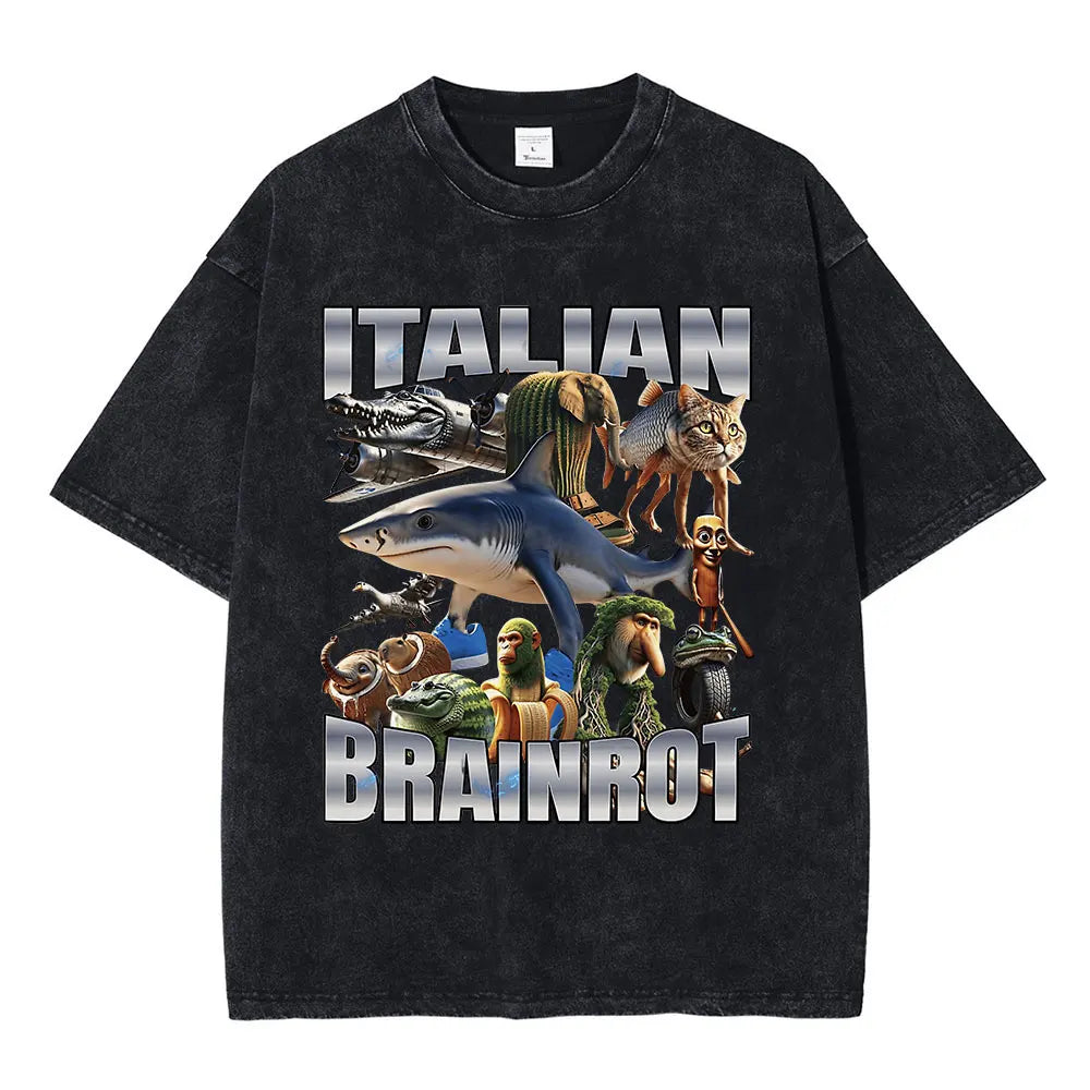 MEDIUM, Italian Brainrot Meme T-shirt