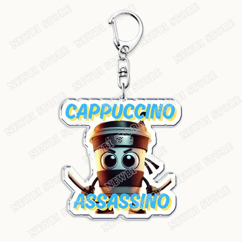 Italian Brainrot Animals Keychains