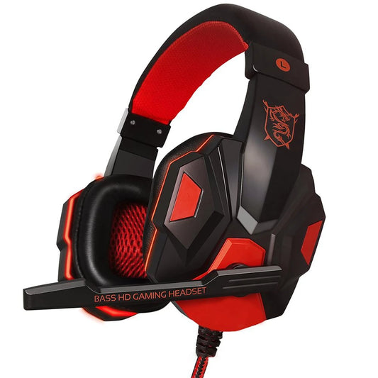 3.5mm Wired Gaming Headphones With Microphone