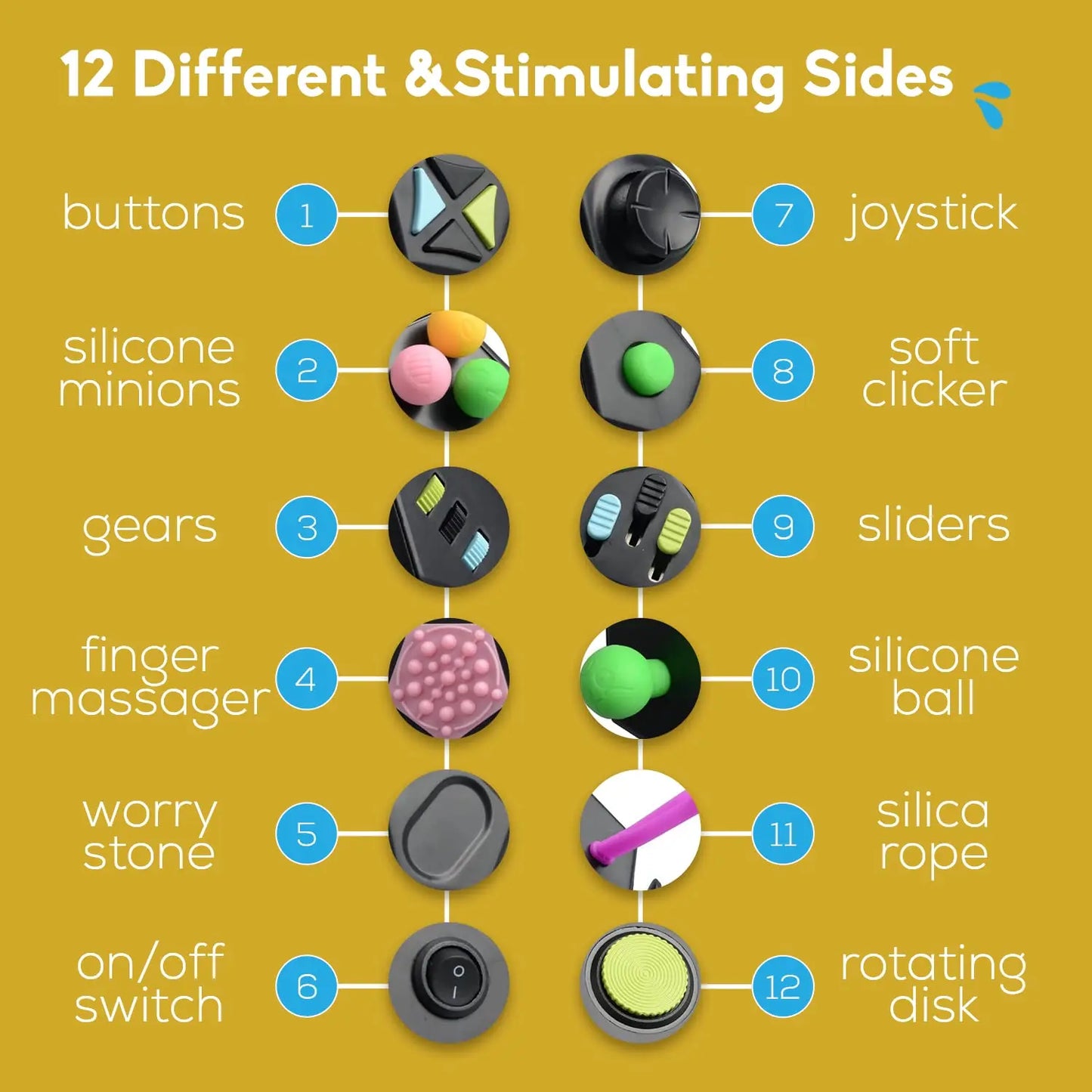 Fidget Cube Anti Stress Relief