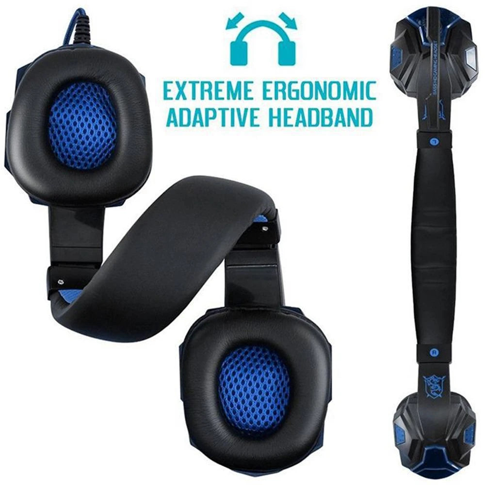 3.5mm Wired Gaming Headphones With Microphone