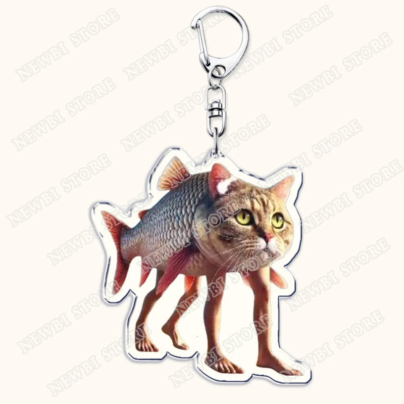 Italian Brainrot Animals Keychains