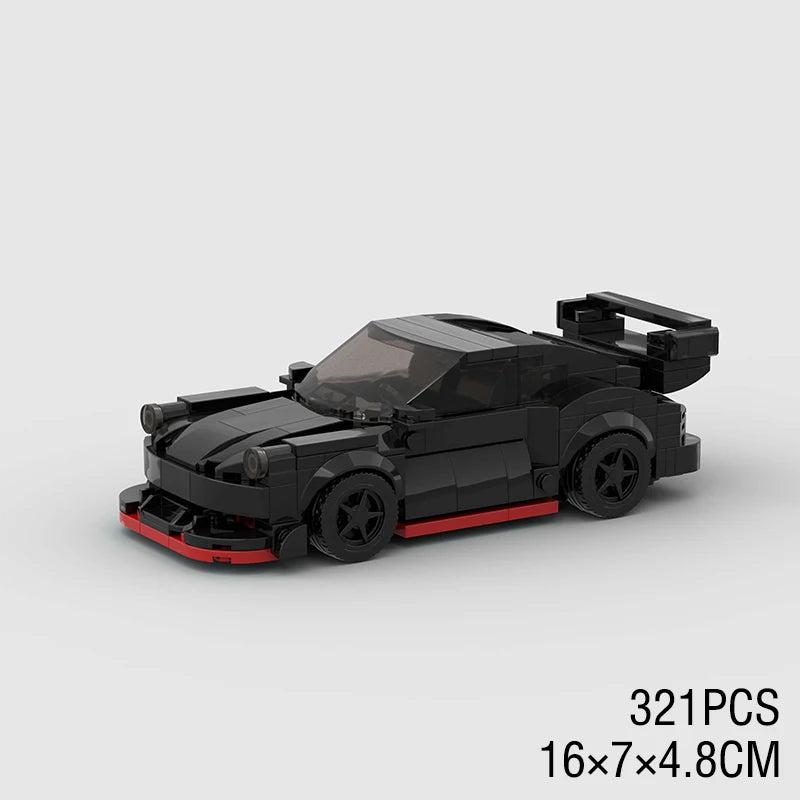 Realistic Building Blocks Cars