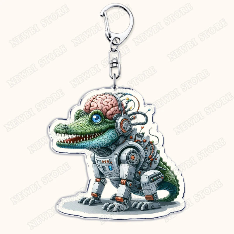 Italian Brainrot Animals Keychains