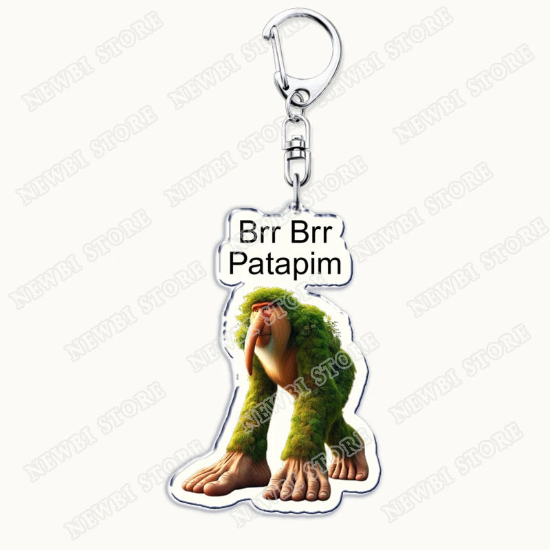 Italian Brainrot Animals Keychains