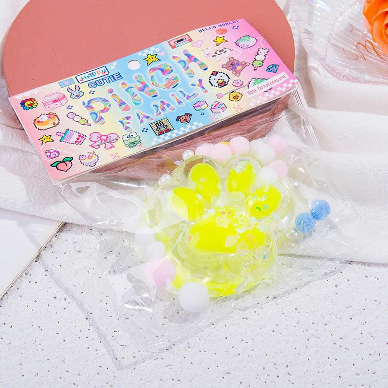 Squishу Cat Paw Fidget Toy