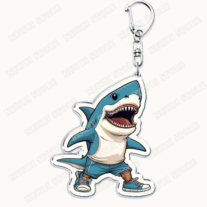 Italian Brainrot Animals Keychains