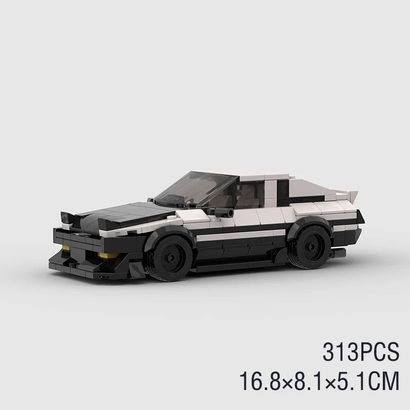 Realistic Building Blocks Cars