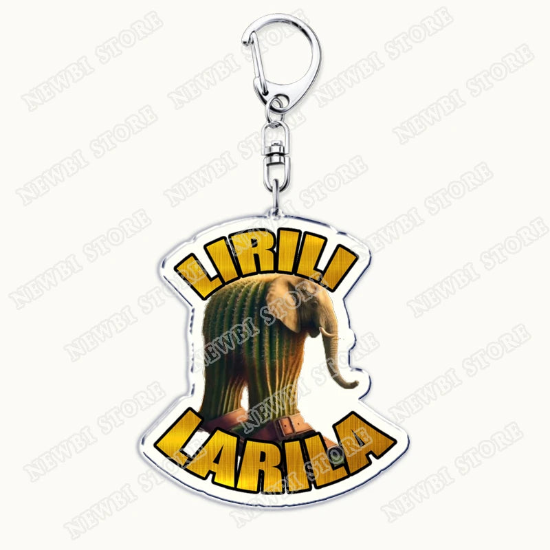 Italian Brainrot Animals Keychains