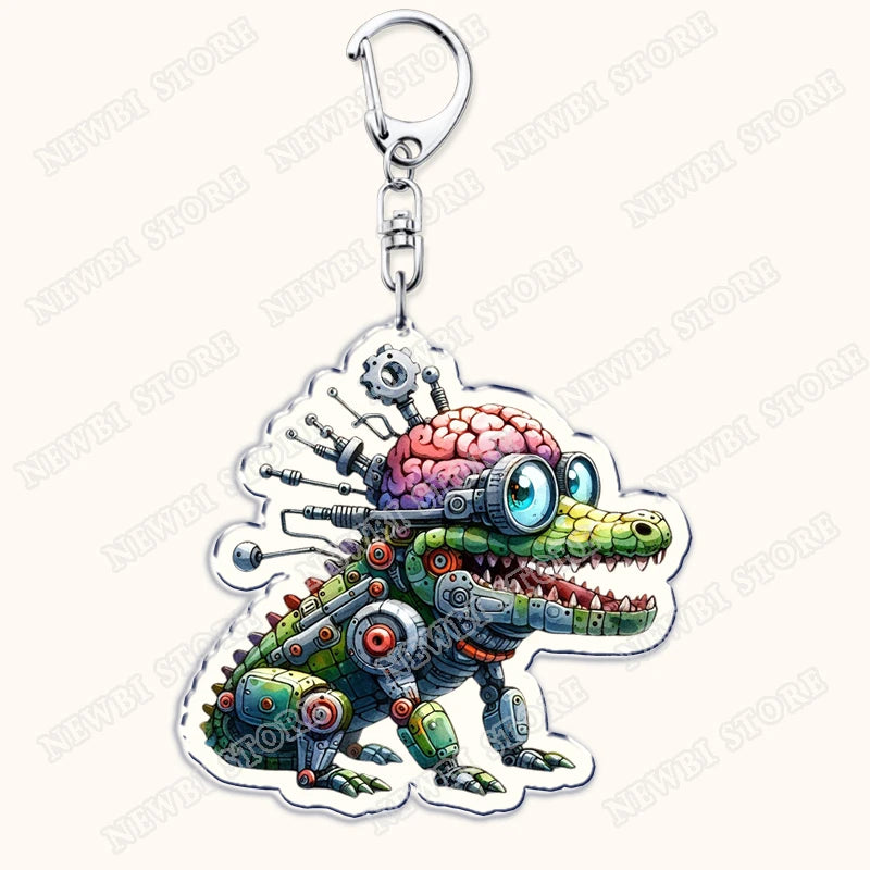Italian Brainrot Animals Keychains