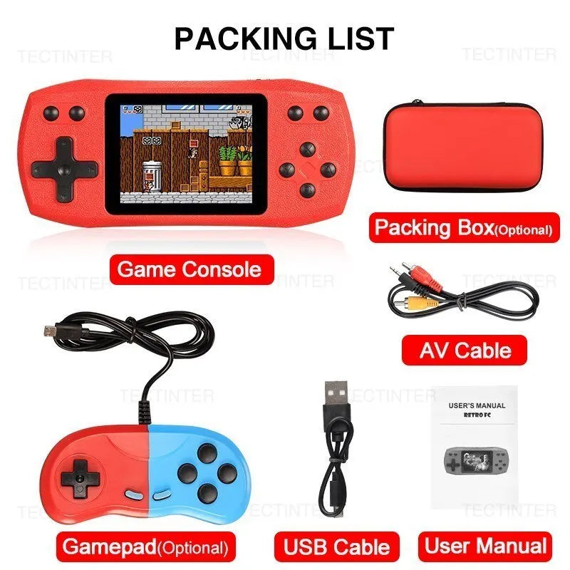 Retro Handheld Video Game Console, 620 GAMES