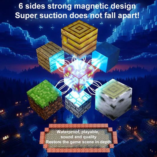 Magnetic Blocks-Build Mine, 75-110pcs