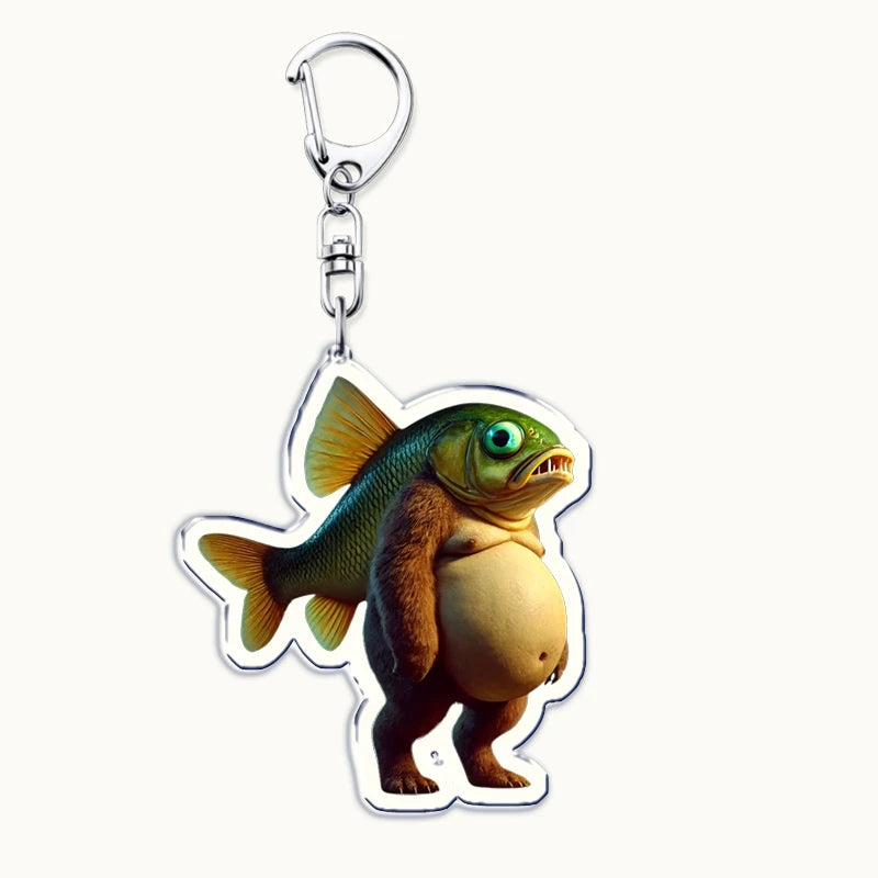 Italian Brainrot Animals Keychains