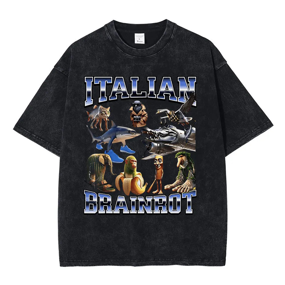 MEDIUM, Italian Brainrot Meme T-shirt