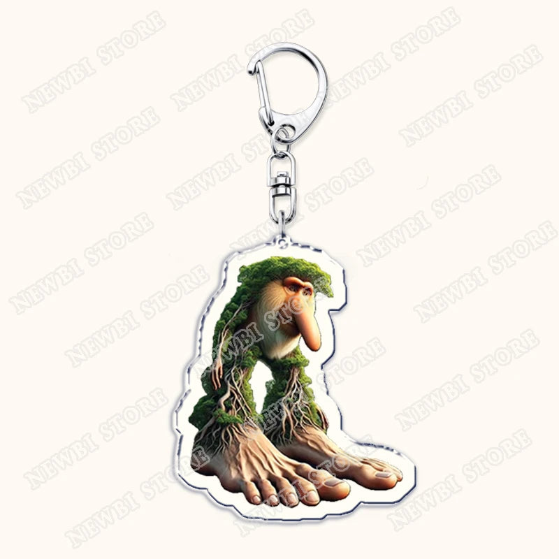 Italian Brainrot Animals Keychains