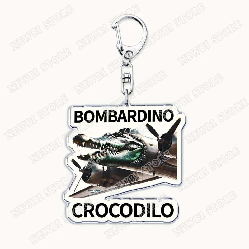 Italian Brainrot Animals Keychains