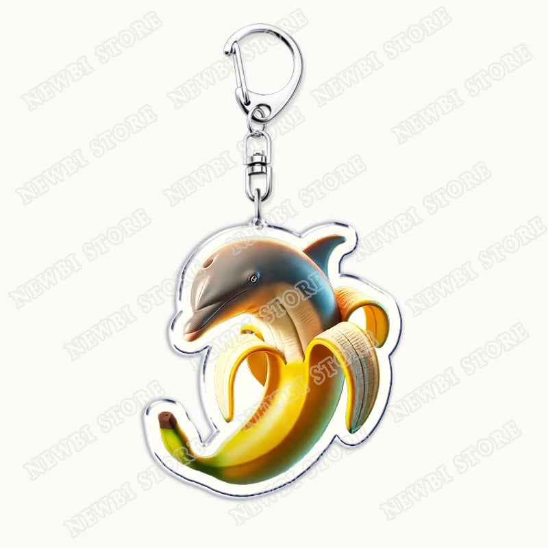 Italian Brainrot Animals Keychains