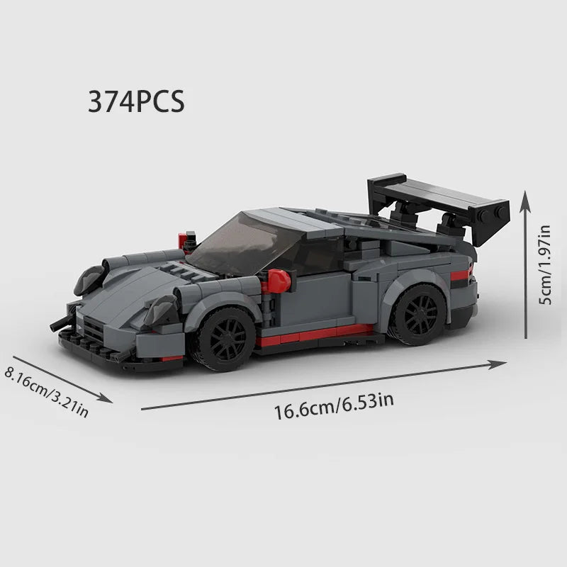 Realistic Building Blocks Cars