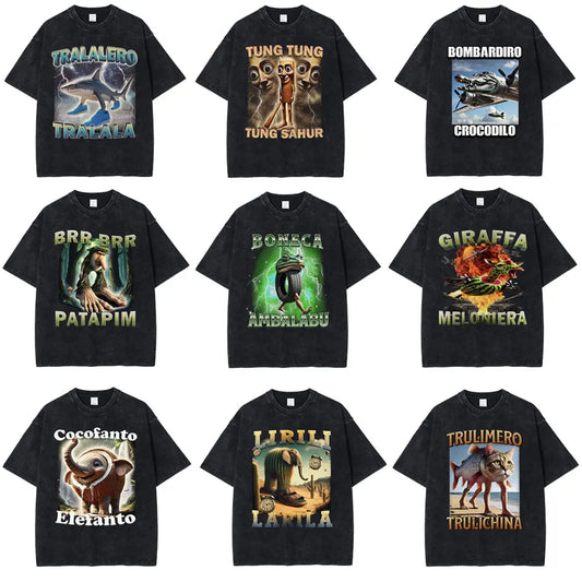 MEDIUM, Italian Brainrot Meme T-shirt